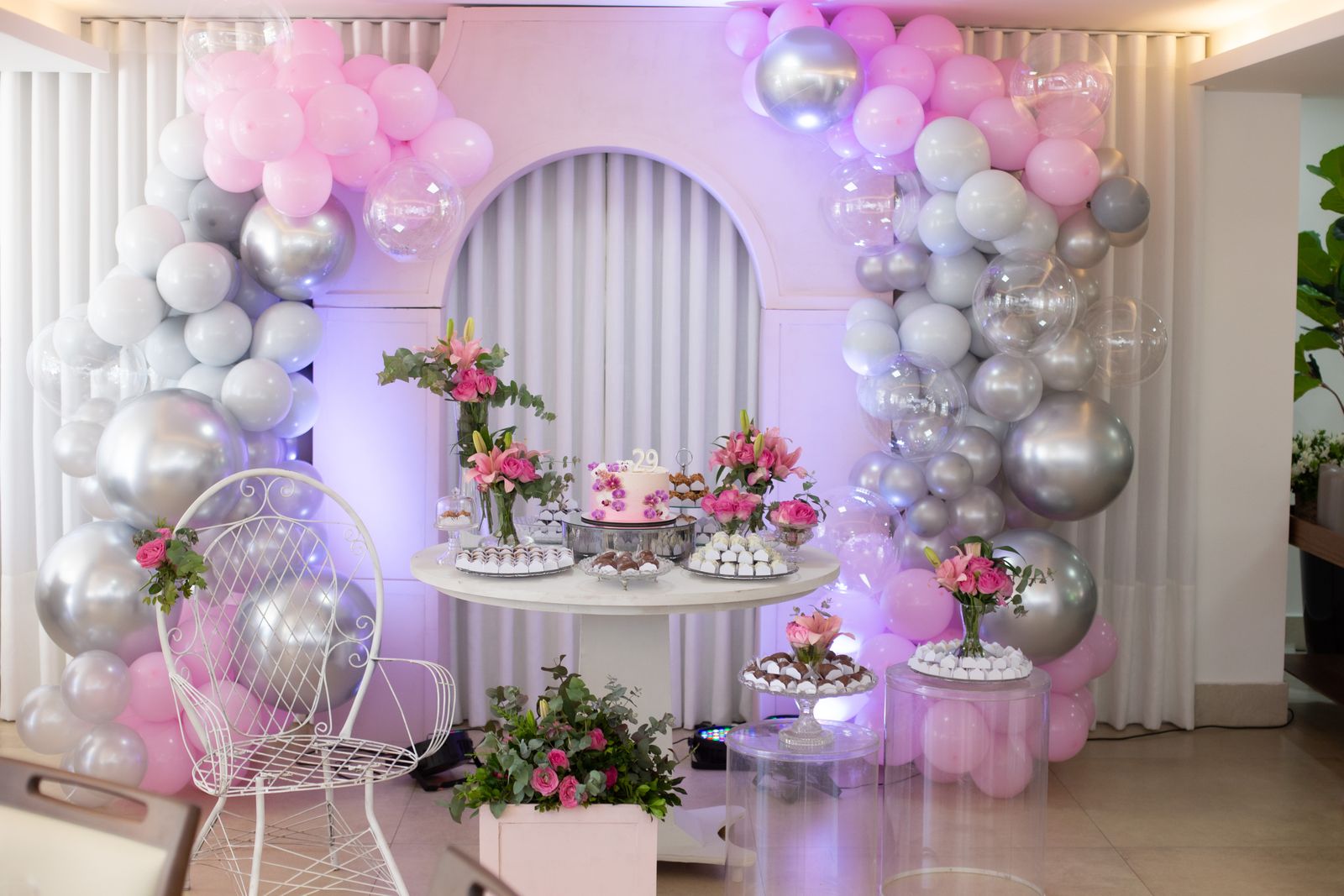 Decoração de festa Isaveira